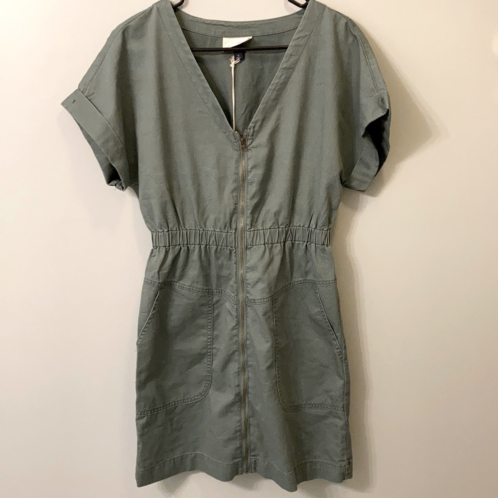 olive green universal threads dress